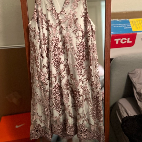 Altard state lace dress purple - Picture 2 of 4